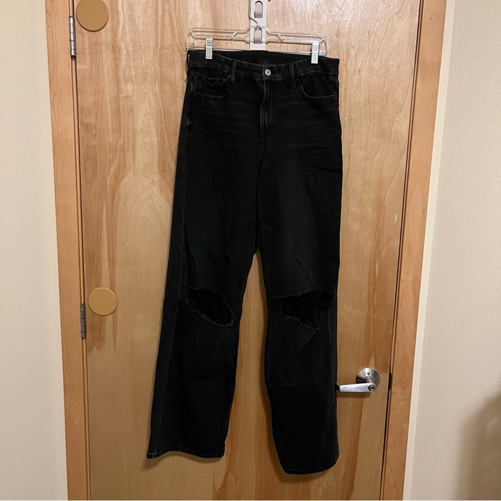 Black Wide Leg Jeans